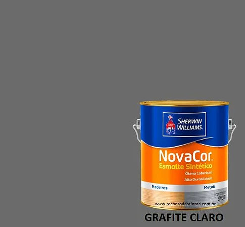 ESMALTE SINTETICO NOVACOR GRAFITE 3,6L