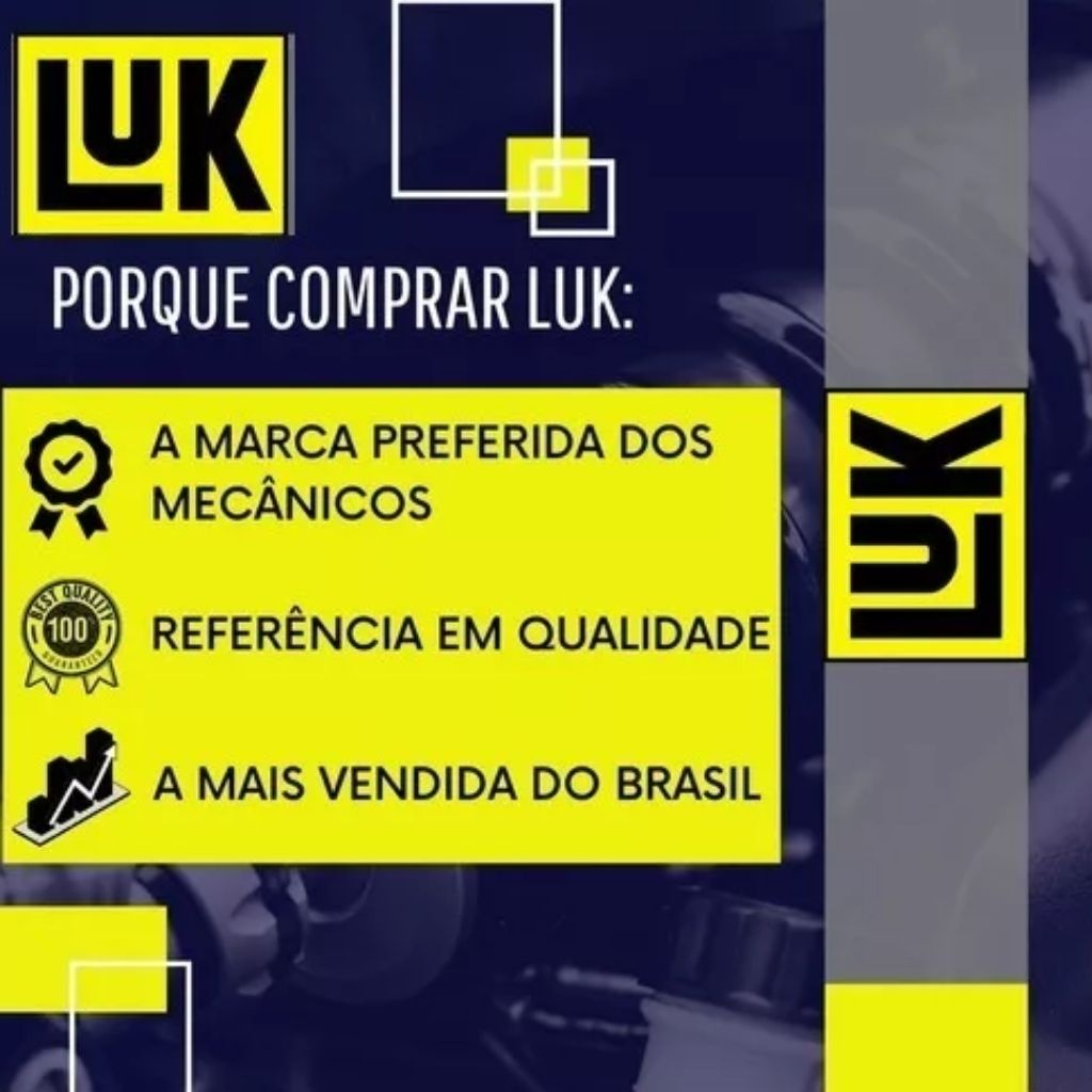Kit Embreagem Repset S/ Rolamento Agile, Celta, Classic, Cobalt, Corsa, Joy, Joy Plus, Meriva, Montana, Onix, Prisma | Luk - 6203236090
