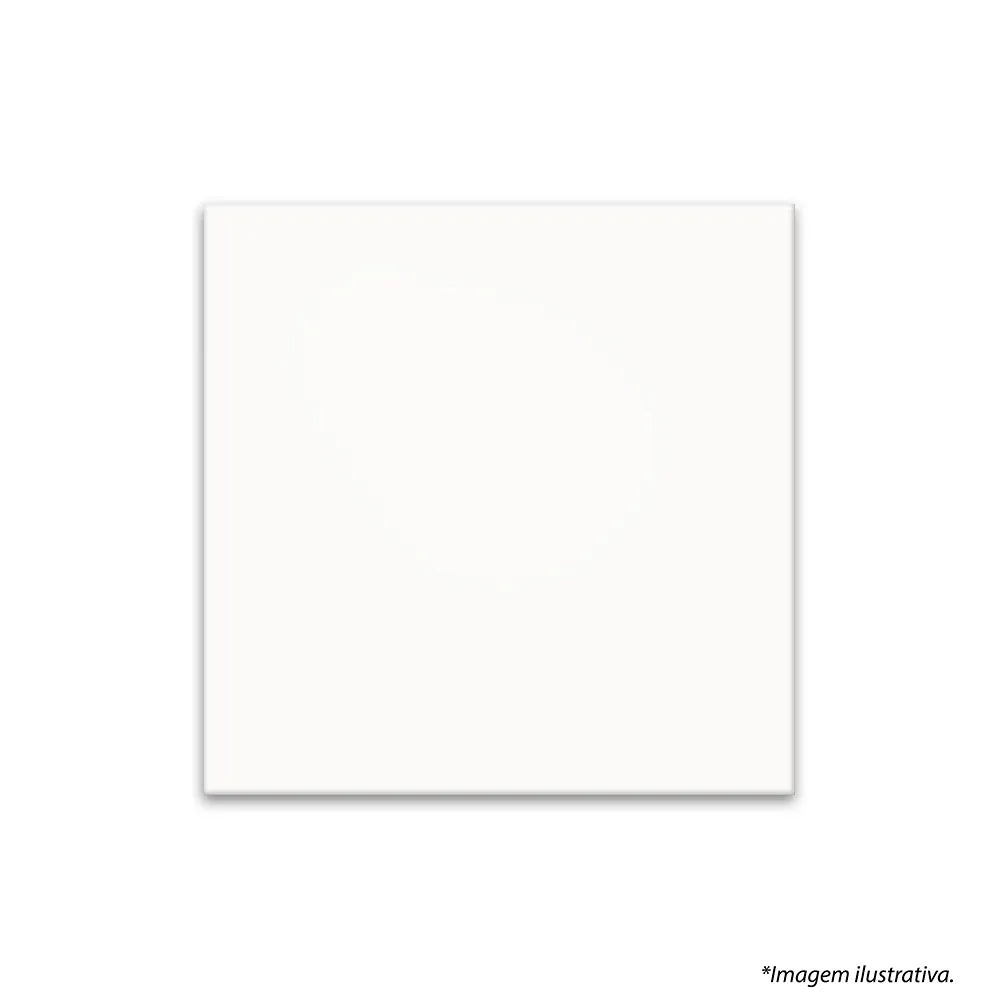 PISO FORMIGRES BRANCO LISO 45X45 METRO