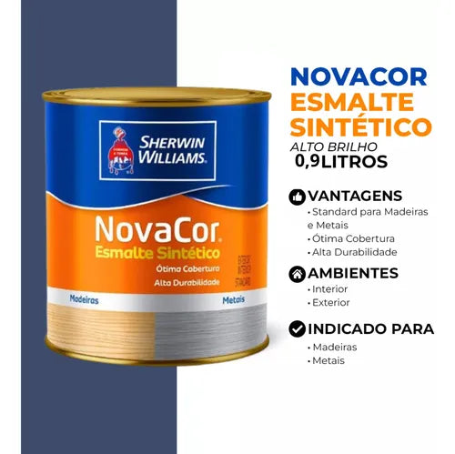 ESMALTE SINTETICO NOVACOR AZUL DEL REY 900mL