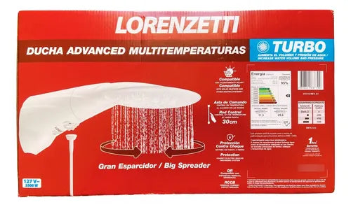 DUCHA LORENZETTI TURBO 127V