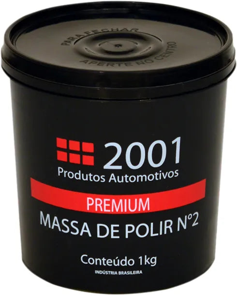 MASSA DE POLIR N.2 1KG P/AUTOS PRE. 2001