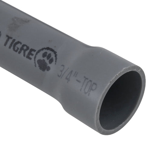 CURVA ELETRODUTO CINZA TIGRE 90X3/4