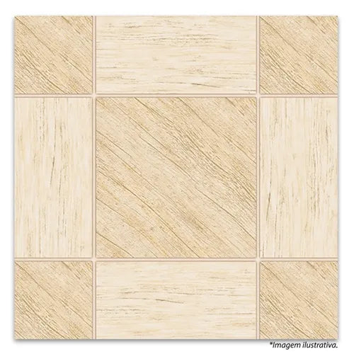 PISO FORMIGRES IMBUIA BEGE 45X45 METRO