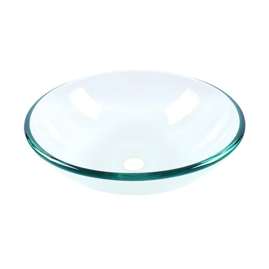 CUBA DE APOIO VIDRO FOLHA REDONDA
