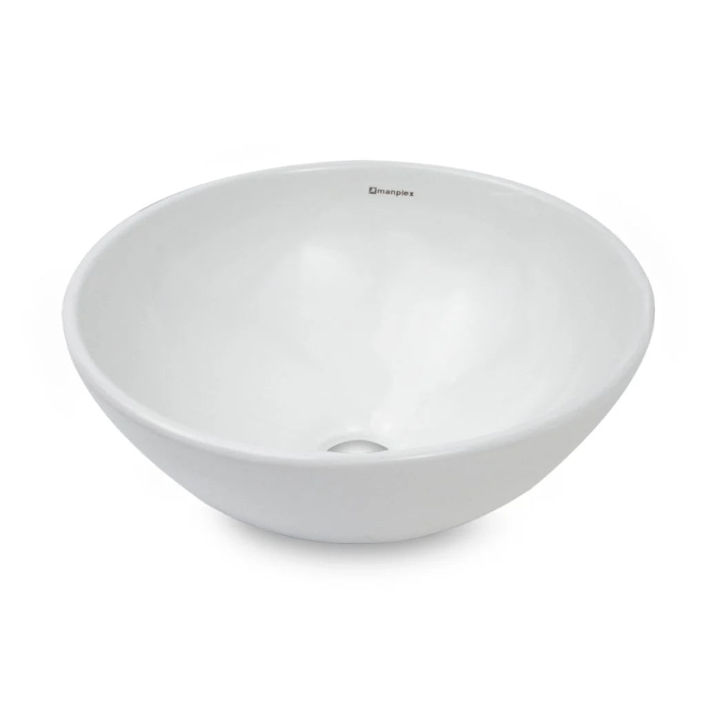 CUBA DE APOIO BRANCA REDONDA 30CM