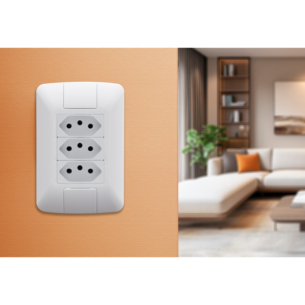 TOMADA TRAMONTINA 3 TOM 20A ARIA