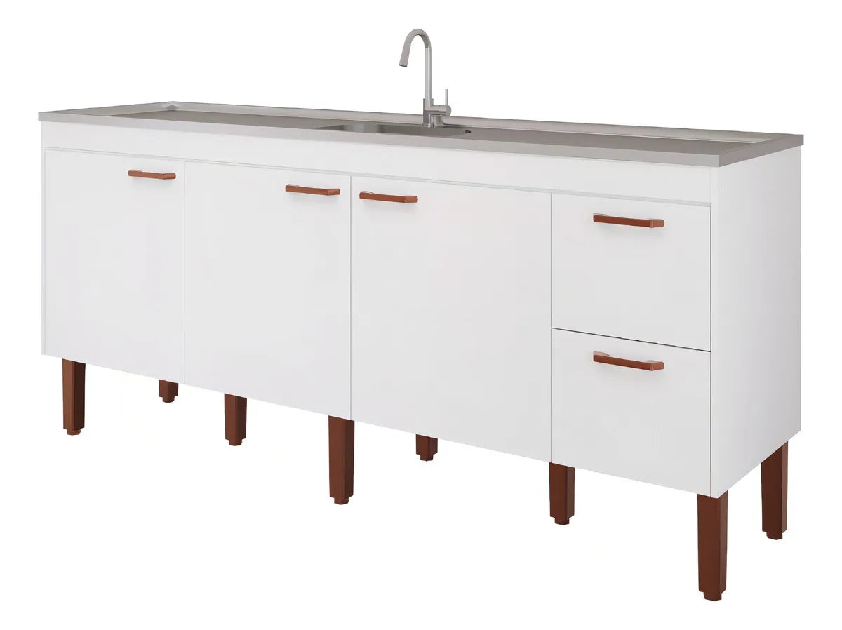 GABINETE MGM COZINHA SLIM 1,74 BRANCO
