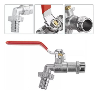 TORNEIRA ESFERA TRAVA METAL