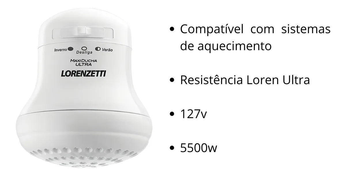DUCHA 127V 5500W