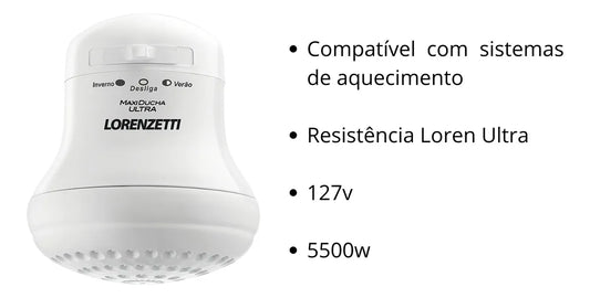 DUCHA 127V 5500W
