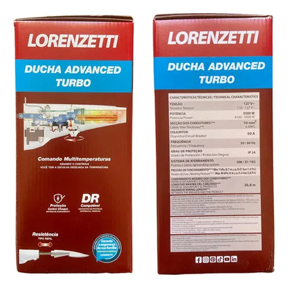 DUCHA LORENZETTI TURBO 127V