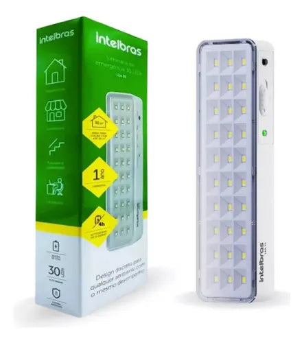 LUMINARIA DE EMERGENCIA LED INTELBRAS