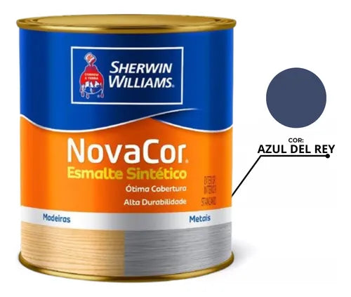 ESMALTE SINTETICO NOVACOR AZUL DEL REY 900mL