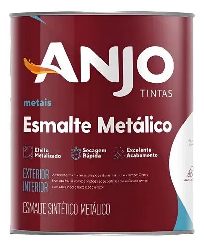 ESMALTE SINTÉTICO ANJO METALIZADO AZUL 3,6L
