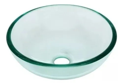 CUBA DE APOIO VIDRO TRANSPARENTE