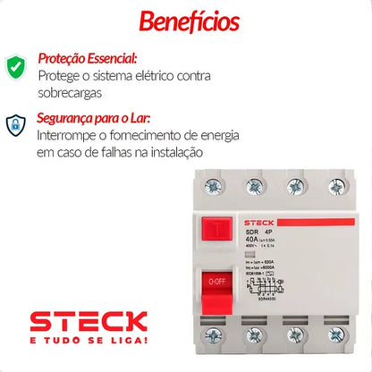 DISJUNTOR IDR TRIPOLAR 40A