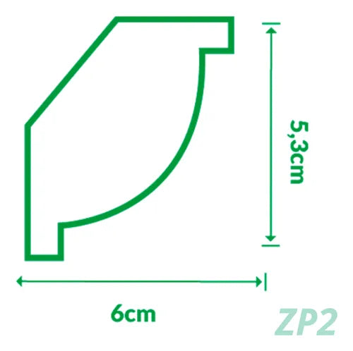 ACABAMENTO P/ FORRO MOLDURA DECORADO