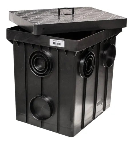 CAIXA P/ ESGOTO GRANDE PRETA