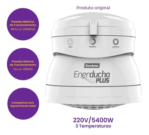 DUCHA ENERBRÁS 220V