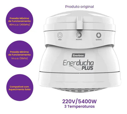 DUCHA ENERBRÁS 220V