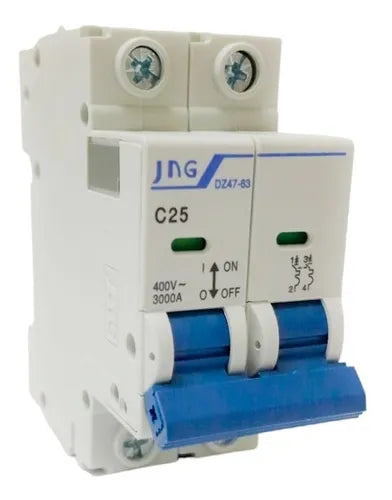 DISJUNTOR JNG BIPOLAR 25A