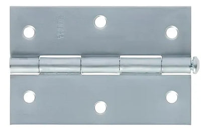 DOBRADIÇA GALVANIZADA 4'' CARTELA C/ 3 PEÇAS