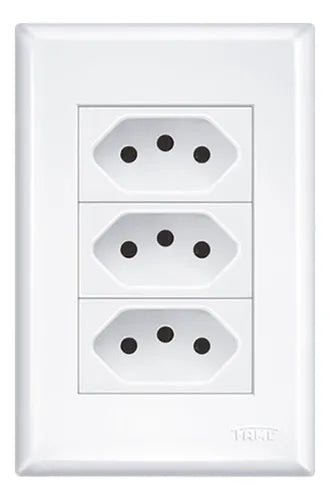 TOMADA POPULAR 3 TOM 10A