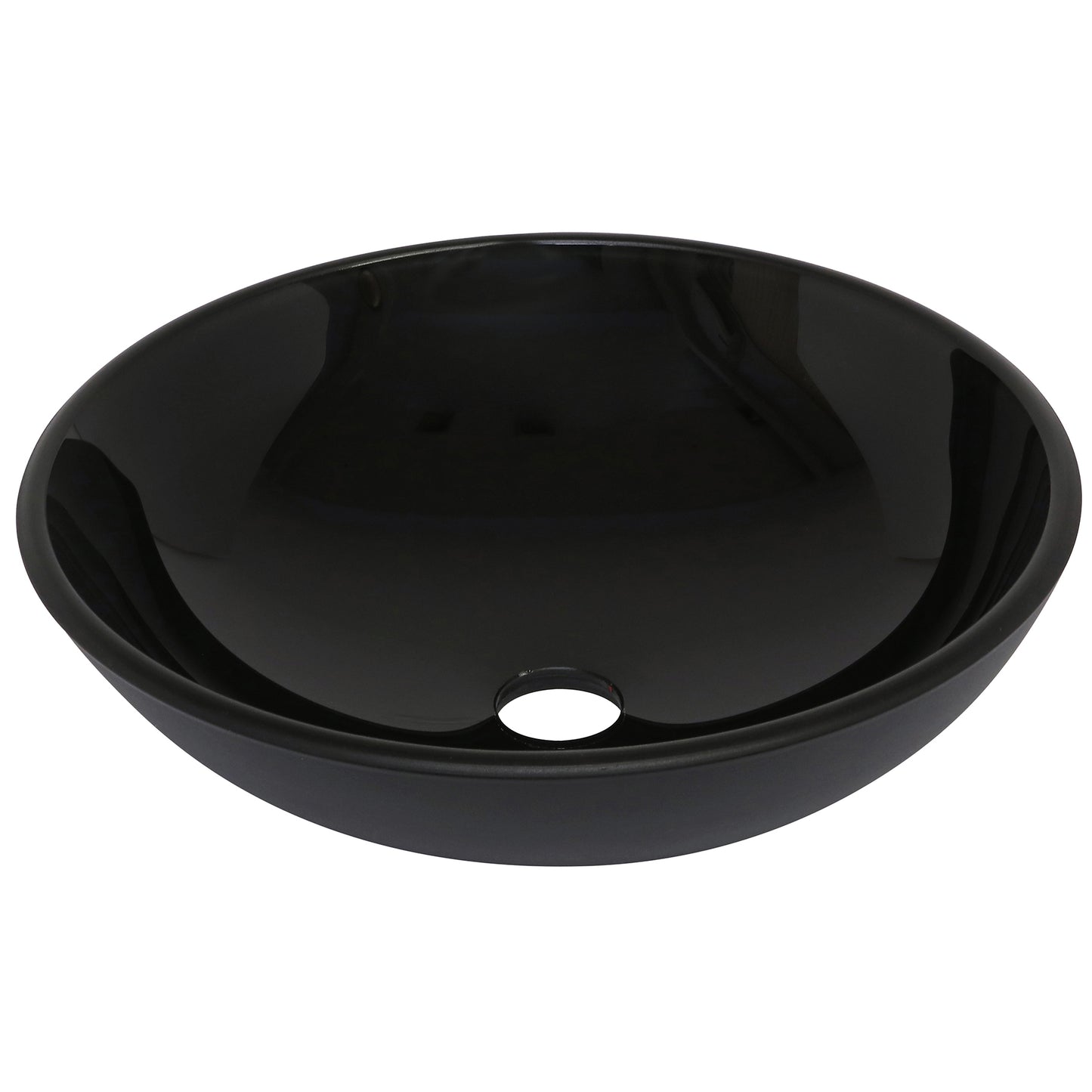 CUBA DE APOIO VIDRO PRETO