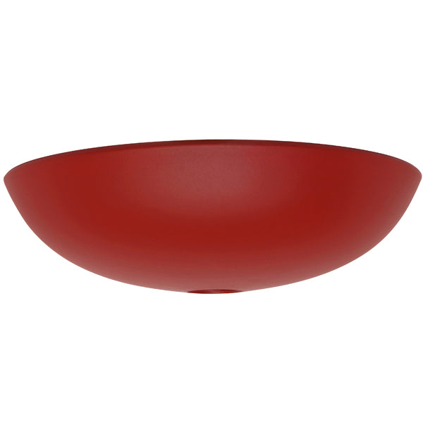 CUBA DE APOIO VIDRO VERMELHA