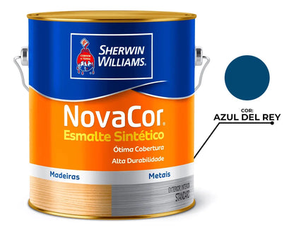 ESMALTE SINTETICO NOVACOR AZUL DEL REY 3,6L