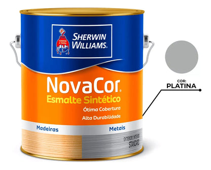 ESMALTE SINTETICO NOVACOR PLATINA 3,6L