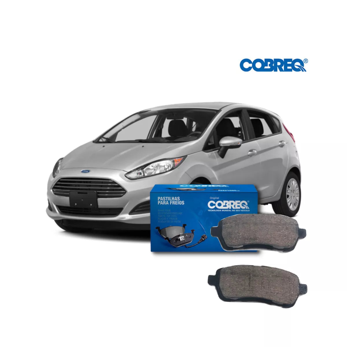 Pastilha de Freio Dianteira Fiesta, Novo KA, New Fiesta | Cobreq - N1465